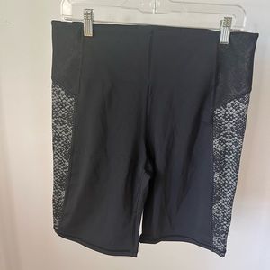 Athleta Black Bike Shorts